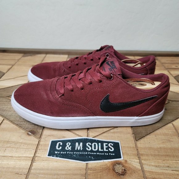 maroon nike sb shoes
